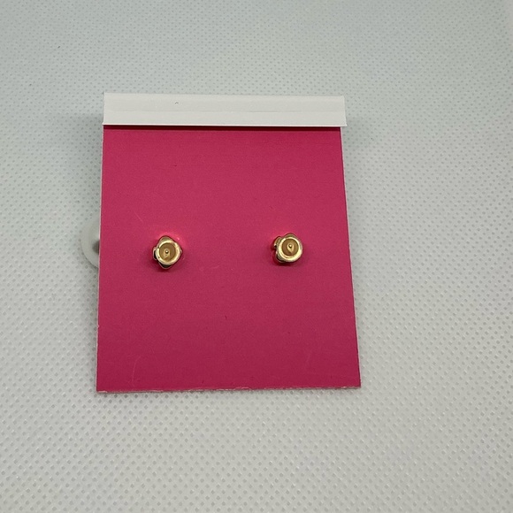 Kate Spade Gold and White Pearl Drop Earrings - Picture 2 of 3